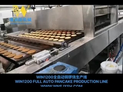 PD1200 ligne de production de crêpes entièrement automatique