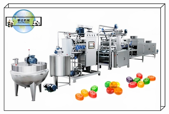 150/300/450/600Kg/H Hard Candy Production Line Industrial Commercial Candy Production Machine