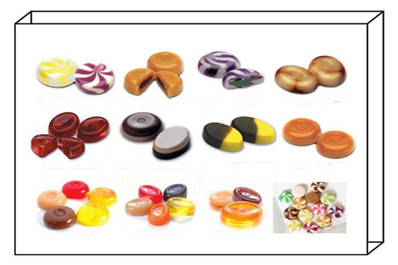 150/300/450/600Kg/H Hard Candy Production Line Industrial Commercial Candy Production Machine